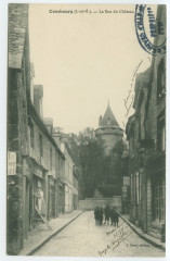 Combourg (I.-et-V.). _ La Rue du Château.