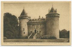 3120. - Château de Combourg où le célèbre écrivain Chateaubriand passa une partie de son enfance.