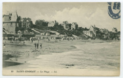 10 Saint-Enogat.- La Plage. _ Ll.