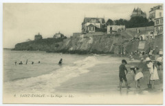 8 Saint-Enogat.- La Plage.