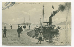 1117. Dinard. - La Cale - Cuirassé d'Escadre.