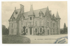 100. Fougeres _ Château de M. de la Chesnardière.