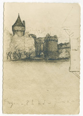 Fougeres (I.-et-V.) - Porte Notre-Dame.