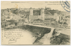 144. - Vue Generale du Château et de la Ville de Fougères.