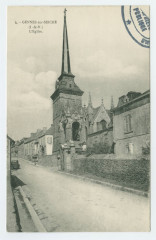 4 . Gennes sur Seiche (I.-et-V.) - L'Eglise.