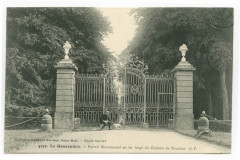 4750. La Gouesnière - Portail Monumental en fer forgé du  Château de Bonaban.
