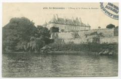 4755. La Gouesnière - L'Etang et le Château de Bonaban.
