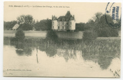2100. Goven (I.-et-V.) - Le Château des ETANGs, vu du côté de l'eau.