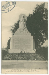 Le Grand-Fougeray - I.-et-V.. Le Monument aux morts de la Grande Guerre.