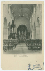 Hede. - Intérieur de l'Eglise.