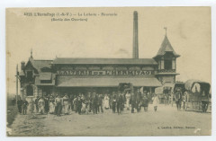 4913. L'Hermitage (I.-&-V.) - La Laiterie - Beurrerie - (Sortie des Ouvriers).