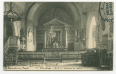 127. L'Hermitage (I.-&-V.) - Intérieur de l'Eglise.