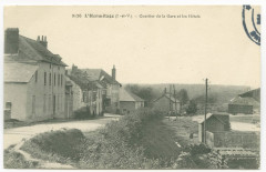 3176. L'Hermitage (I.-et-V.) - Quartier de la Gare et les Hôtels.