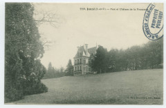 2259. Janzé (I.-et-V.) - Parc et Château de la Franceule.