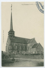 2744. Langan (I.-et-V.) - L'Eglise.