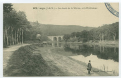 3308. Langon (I.-&-V.) - Les bords de la Vilaine, près Corbinières.