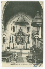 Langon (I.-et-V.) - Intérieur de l'Eglise. -
													35 Ille et Vilaine
												