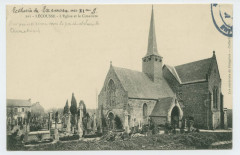 201 - Lecousse - L'Eglise et le Cimetière.