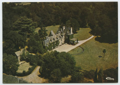 Maure-de-Bretagne (I.-et-V.) - Vue aérienne - Château de Lambardais.