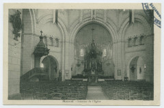 Maxent - Intérieur de l'Eglise.