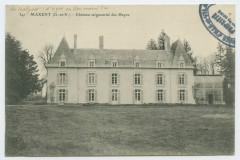 341 Maxent (Il.-et-V.) - Château seigneurial des Hayes.