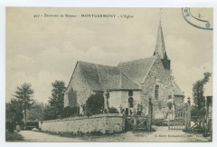 497 - Environs de Rennes - Montgermont - L'Eglise.