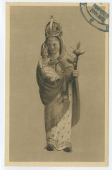 Statue de Notre-Dame de Monthault (I.-et-V.).