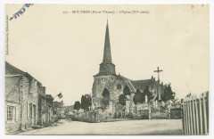 533. Moutiers (Ille-et-Vilaine). - L'Eglise (XVe siècle).