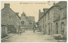 3499. Paimpont (I.-&-V.) - Route de Beauvais.