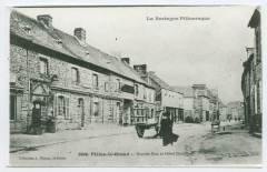 8806. Plélan-le-Grand - Grande Rue et Hôtel Delaunay.