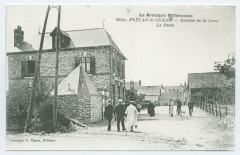 8820. Plelan-Le-Grand - Avenue de la Gare. La Poste.