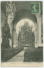 Redon (I.etV.). - Intérieur de l'Eglise