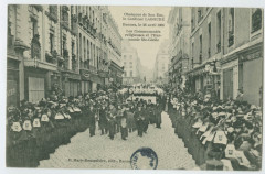 Obsèques de Son Em. le Cardinal Laboure RENNES, le 26 avril 1906. Les Communautés religieuses et l'Harmonie Ste-Cécile.