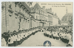 Rennes - Entrée de Sa Grandeur Mgr Dubourg. Le Clergé des Paroisses.