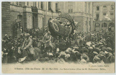 4. Rennes. - Fête des Fleurs - 20 - 21 Mai 1923. - Le Sabot breton (Char de M.DEleusme - Bétin)