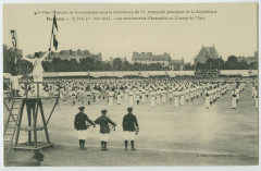 40e Fête Fédérale de Gymnastique sous la Présidence de M. Poincaré, président de la République.- Rennes.- 31 Mai 1er Juin 1914 - Les mouvements