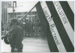 Rennes - Manifestations du 4 Février 1994 3 - La Gare Sncf Boulevard Solférino
