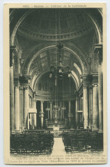 4433. - Rennes. - Intérieur de la Cathédrale. Maître-Autel fait de marbres antiques, rares et précieux, offerts par le Pape Pie Ix qui les a fait 