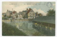 La Bretagne. 102. - Rennes. - La Vilaine - Quartier de Brest.