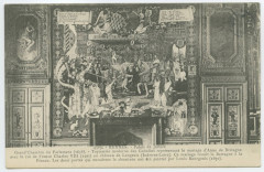 4519. Rennes. - Palais de Justice - Grand'Chambre du Parlement (1656). - Tapisserie moderne des Gobelins représentant le mariage d'Anne de Bretagne a