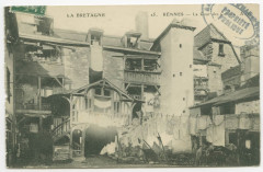 La Bretagne. 25. Rennes. - La Cour des Carmes.