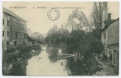 La Bretagne    8. - Rennes. - La Vilaine Au Pont Saint-Martin