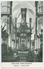 Basilique Saint-Sauveur  Rennes - 6 Août 1916
