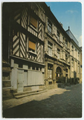 53 - Rennes (Ille-et-Vilaine) La Rue du Chapitre - Maison de Du Guesclin