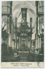 Basilique Saint-Sauveur  Rennes - 6 Août 1916