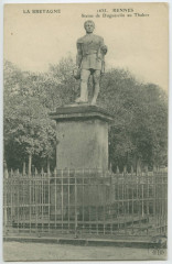 1635. Rennes  Statue de Duguesclin au Thabor