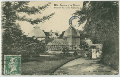 1026. - Rennes. - Le Thabor - Un coin du Jardin Français.