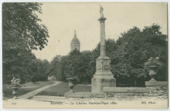 Rennes. - La Colonne Vanneau-Papu 1830.