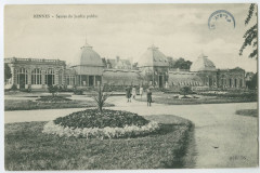 Rennes - Serres du Jardin public.