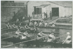 [RENNES. - Régate de canoës sur la vilaine]